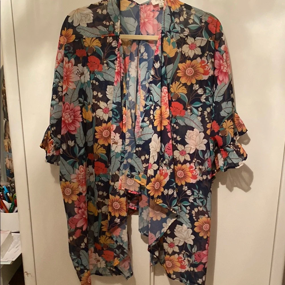 Umgee Floral Kimono GYPSY BOHO KIMONO
